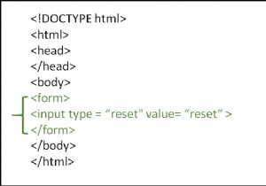 Làm cách nào để đặt lại tất cả các trường đầu vào trong các biểu mẫu HTML? 