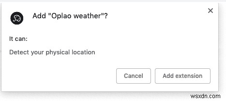 Cách hiển thị thời tiết trong Chrome 