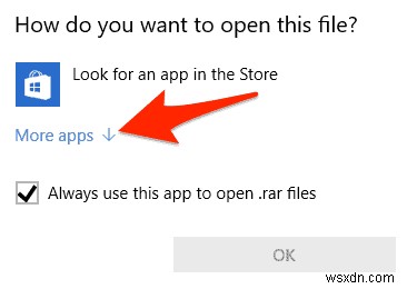 Cách mở tệp .RAR trong Windows 10 