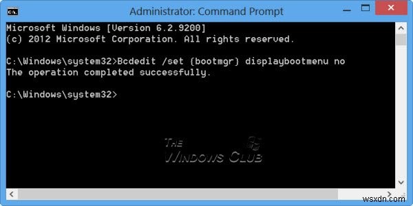 Khởi động vào Trình quản lý khởi động kế thừa và hiển thị Cài đặt khởi động trong Windows 11/10 