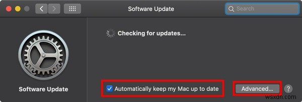 Cách bật cập nhật tự động phần mềm cho macOS 
