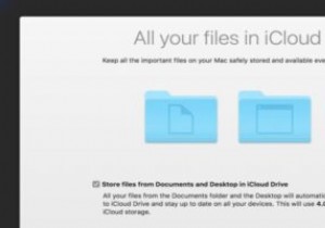 Khắc phục sự cố với iCloud Desktop và Đồng bộ hóa Tài liệu trong macOS Sierra 