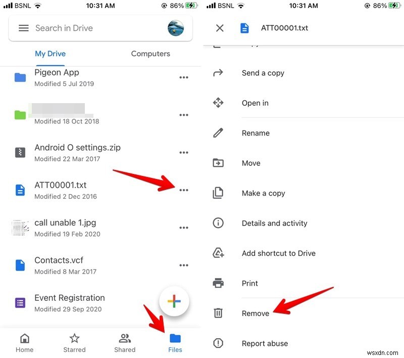 Cách xóa tệp khỏi Google Drive trên thiết bị di động và PC 