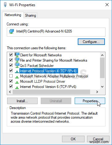 Khắc phục:INET_E_RESOURCE_NOT_FOUND trên Windows 10 