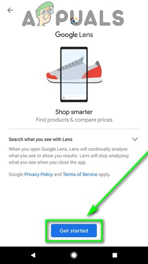 Khắc phục:Google Lens không hoạt động 