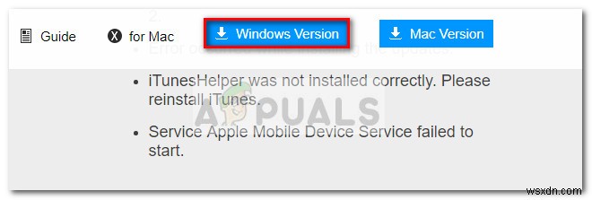 Khắc phục:Không thể cài đặt iTunes trên Windows 10 