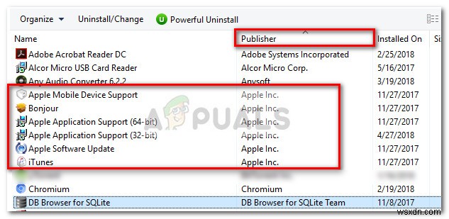 Khắc phục:Không thể cài đặt iTunes trên Windows 10 