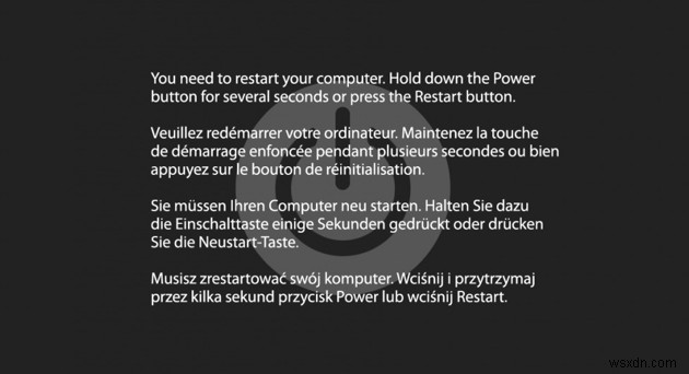 Hướng dẫn gỡ rối đối với lỗi Kernel Panic trên máy Mac