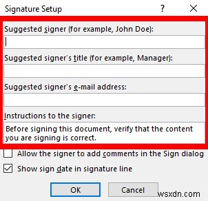 Cách chèn chữ ký vào tài liệu Microsoft Word