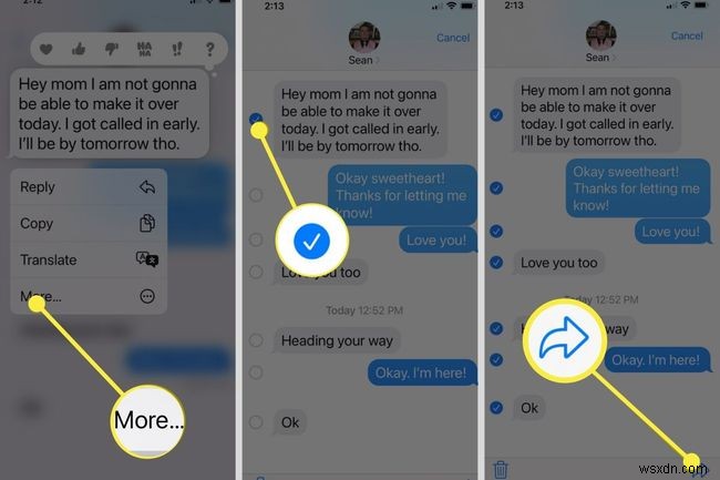 Cách xuất tin nhắn (Text Messages) từ iPhone