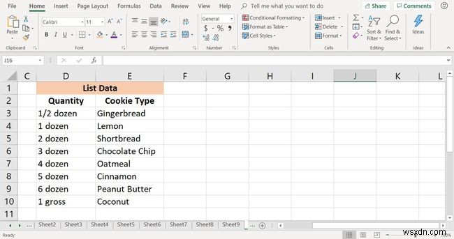 Cách tạo danh sách thả xuống (Drop-down List) trong Excel để giới hạn nhập liệu
