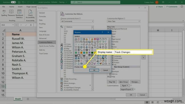 Cách sử dụng Theo dõi thay đổi (Track Changes) trong Excel