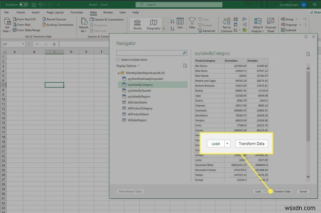 Cách xuất dữ liệu ra Excel