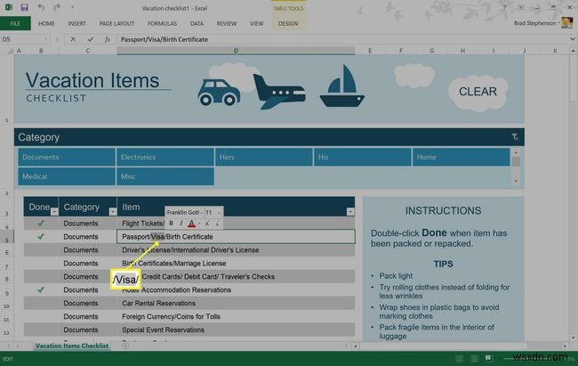 Cách tô màu (Highlight) trong Excel