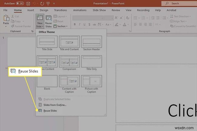 Cách gộp nhiều file PowerPoint thành một
