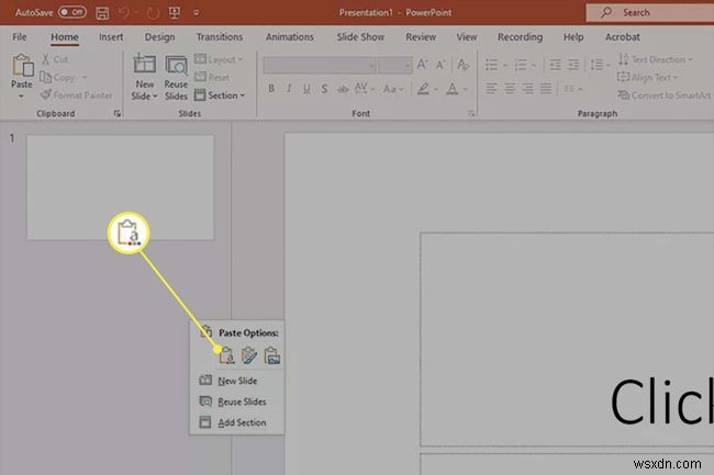Cách gộp nhiều file PowerPoint thành một
