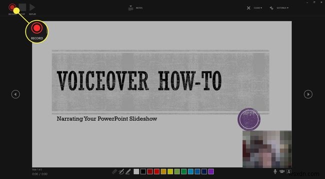 Cách làm Voiceover (Lời bình) trên PowerPoint