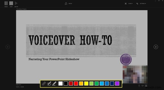 Cách làm Voiceover (Lời bình) trên PowerPoint