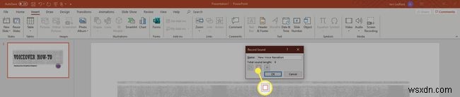Cách làm Voiceover (Lời bình) trên PowerPoint