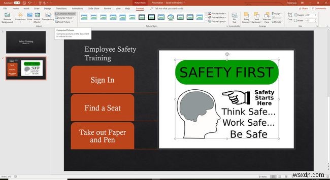 Cách Nén Hình Ảnh Trong PowerPoint