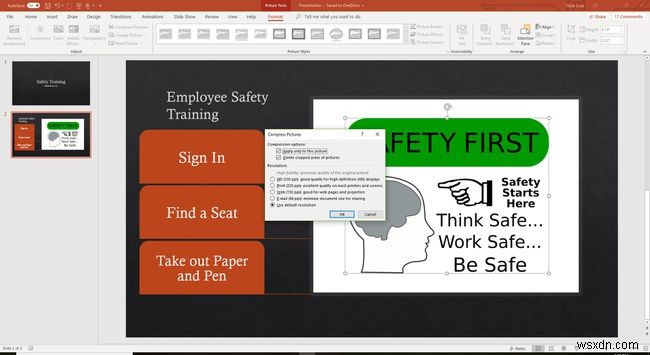 Cách Nén Hình Ảnh Trong PowerPoint