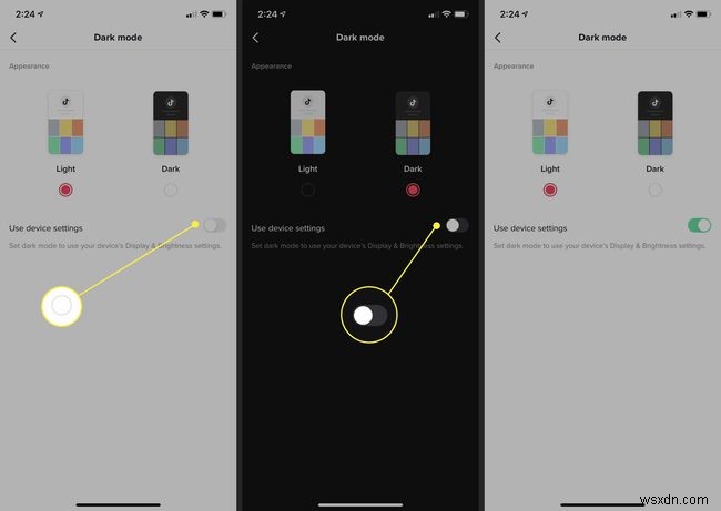 Cách Bật Chế Độ Tối Trên TikTok