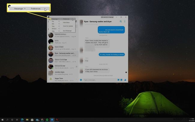 Cách Bật Chế Độ Tối Trên Facebook Messenger