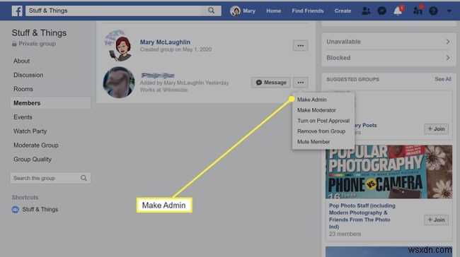 Cách Thêm Quản Trị Viên (Admin) Cho Nhóm Facebook