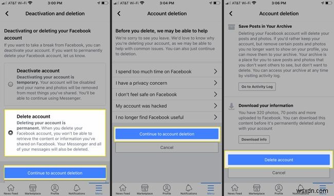 Cách Xóa Tài Khoản Facebook Trên iPhone
