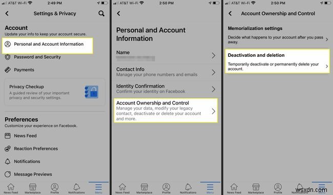 Cách Xóa Tài Khoản Facebook Trên iPhone
