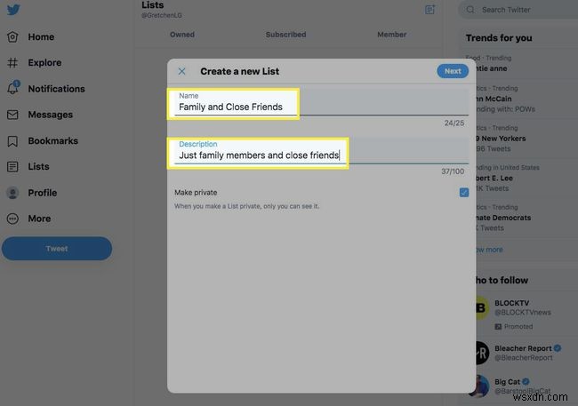Cách tạo và quản lý Danh sách (Twitter Lists) trên Twitter