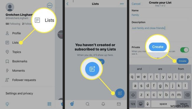 Cách tạo và quản lý Danh sách (Twitter Lists) trên Twitter