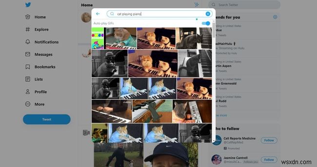 Cách đăng GIF trên Twitter