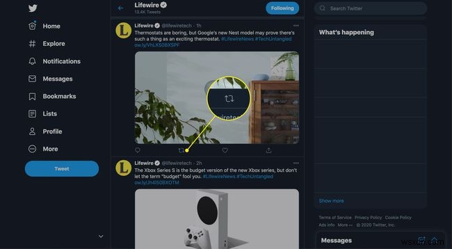 Cách Quote Tweet (Retweet kèm bình luận) trên Twitter