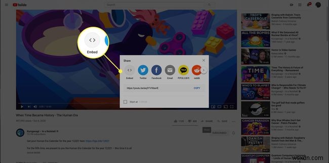 Cách tùy chỉnh video YouTube nhúng (Embed) cho website