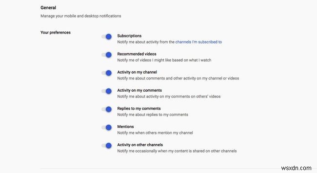 Cách quản lý thông báo YouTube trên máy tính và điện thoại