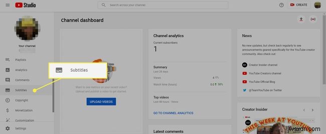 Cách thêm phụ đề vào video YouTube