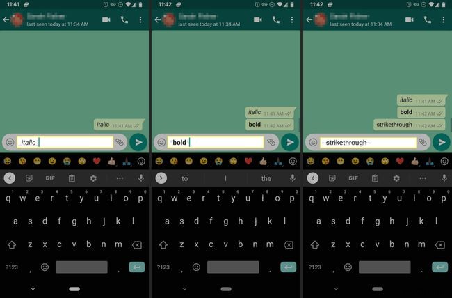 Cách định dạng tin nhắn WhatsApp: In đậm, In nghiêng, Gạch ngang, Monospace