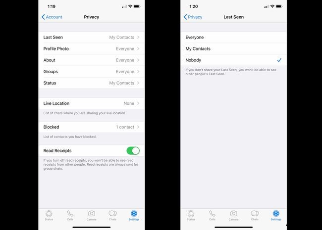 WhatsApp  Lần cuối truy cập : là gì và cách tắt