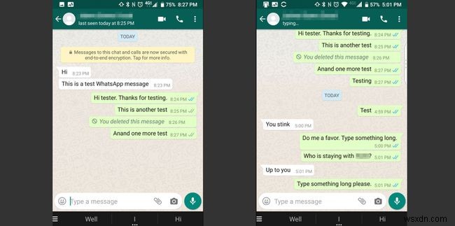 Cách theo dõi tin nhắn với dấu tích (Check Marks) WhatsApp