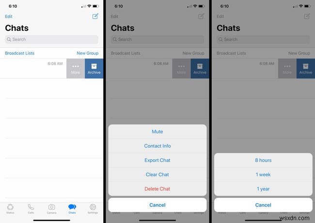 Cách Sử Dụng Tính Năng Tắt Âm Thanh (Mute) Trên WhatsApp