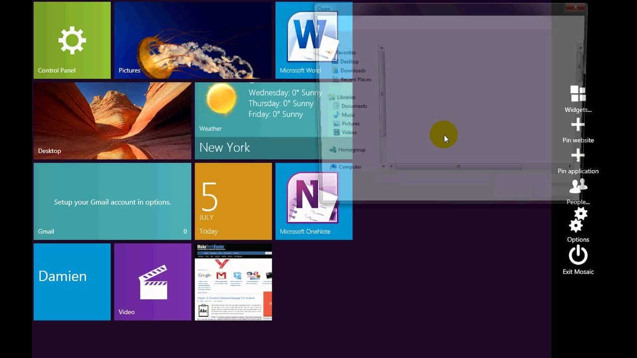 Cách Biến Windows 7 Thành Giao Diện Windows 8