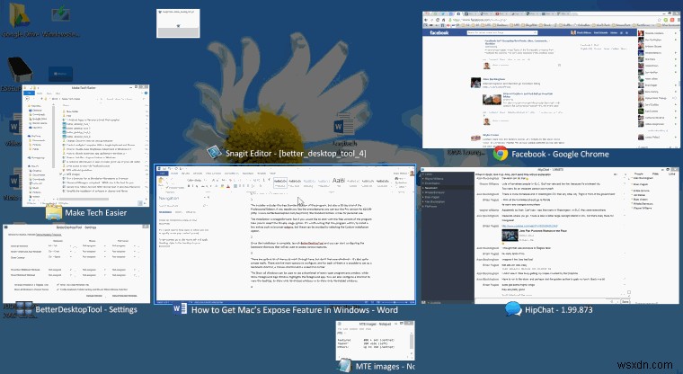 Cách Lấy Tính Năng Exposé Của Mac Trên Windows
