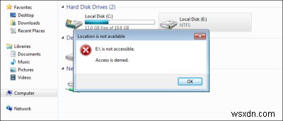 Cách chặn người dùng truy cập phân vùng NTFS trên Windows