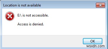 Cách chặn người dùng truy cập phân vùng NTFS trên Windows