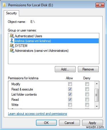 Cách chặn người dùng truy cập phân vùng NTFS trên Windows
