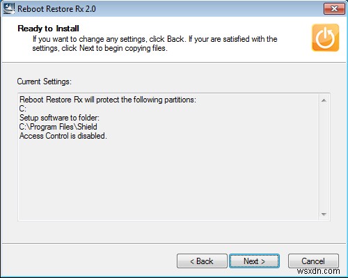 Reboot Restore Rx – Cách dễ dàng khôi phục hệ thống Windows tự động