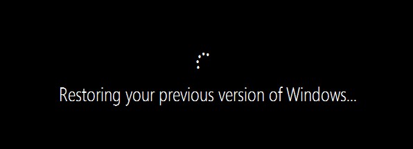 Cách hạ cấp từ Windows 10 về phiên bản Windows cũ hơn