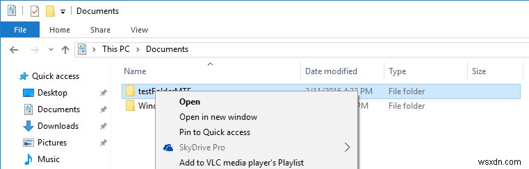 Cách xóa tùy chọn  SkyDrive Pro  khỏi menu chuột phải Windows 10