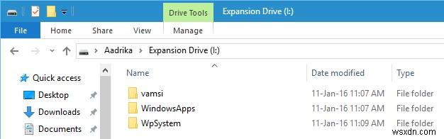 Cách cài đặt và cấu hình ứng dụng Modern Apps trên ổ đĩa ngoài trong Windows 10